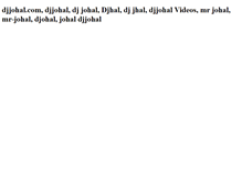 Tablet Screenshot of djjohal.in